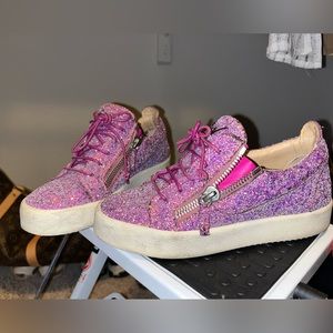 Sparkly Designer Tennis shoes